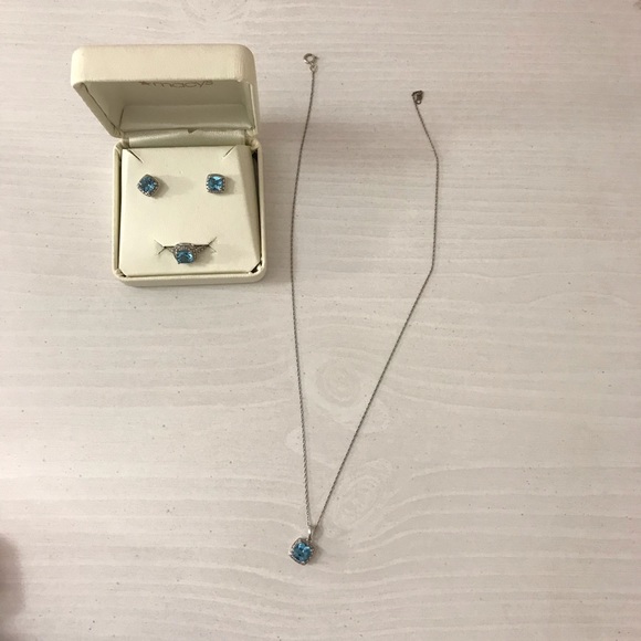 Macys sterling silver 4pcs set - Picture 3 of 16